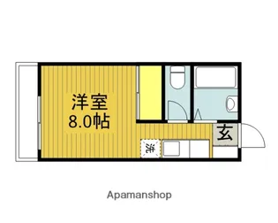 アーバンパレス鷹の台【1階】の間取り