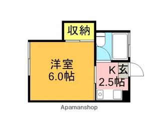 藤コーポ【1階】の間取り