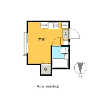 パールフラッツ【2階】の間取り