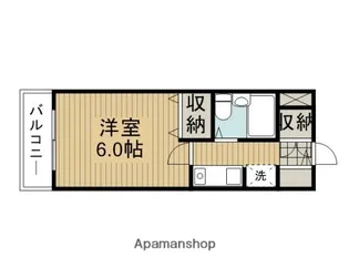 クリエイト国分寺【1階】の間取り