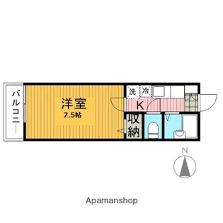 メゾンドプレステージ【3階】の間取り