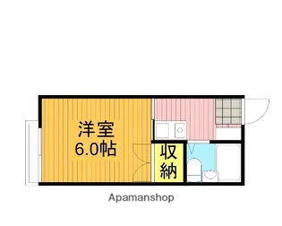 グリーンタウン前原【101号室】の間取り