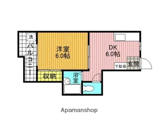 ビーラマツムラ【1階】の間取り