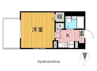 山本ビル【2階】の間取り