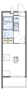 レオパレスアルシオネ【3階】の間取り