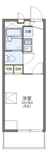 レオパレスアルシオネ【3階】の間取り