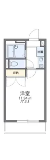 レオパレス葵第1【2階】の間取り