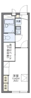 レオパレスラ プランタン【1階】の間取り