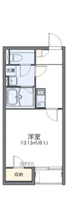 レオネクストツゥ【1階】の間取り