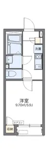レオネクストローゼル吉祥寺【1階】の間取り