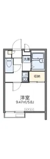 レオパレスM&Y【2階】の間取り