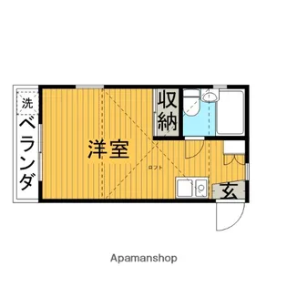 デュエットミタカ1番館【1階】の間取り