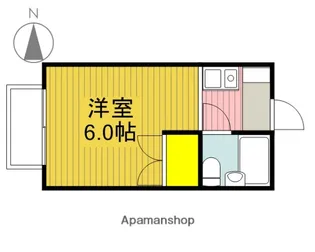 ベルビュー泉【1階】の間取り
