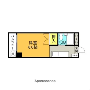ジュネス・ハイム【2階】の間取り