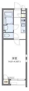 クレイノNISHIGAIⅣ【2階】の間取り