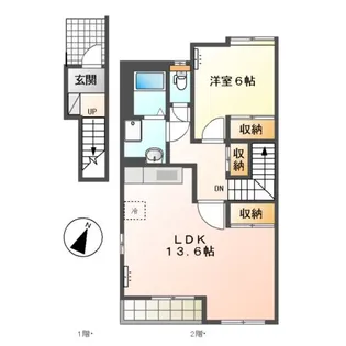 サンプレイス【2階】の間取り