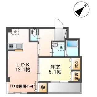 スタービレ【3階】の間取り