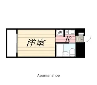 タッシ国立【4階】の間取り