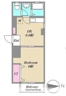R−STYLE武蔵境【2階】の間取り