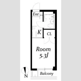 パークアベニュー桜【4階】の間取り