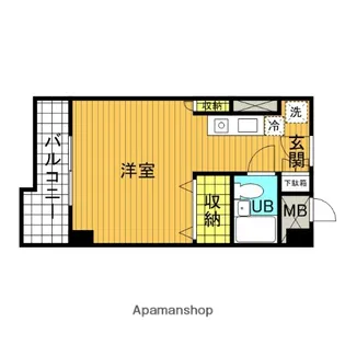 シティフォーラム新小平【4階】の間取り