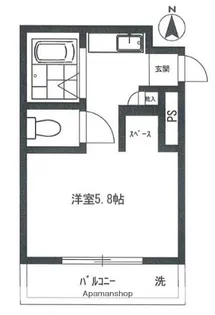 メゾンプリヴェ【3階】の間取り