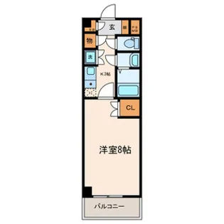 パルクサイド【2階】の間取り