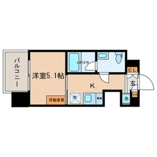TOKIO久米川タワー【4階】の間取り