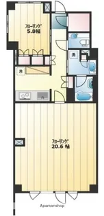 H−スクエア吉祥寺南町【-1階】の間取り