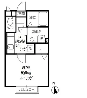 BERGPAS Z (ベルフパス)【2階】の間取り
