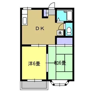 パープルヴィラ【2階】の間取り