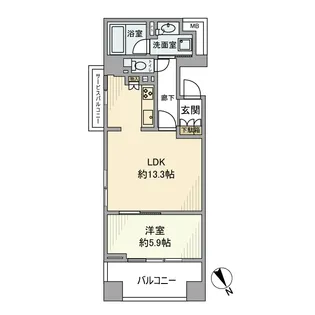 クリオ立川弐番館【11階】の間取り