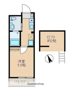 フォルジュロン・プレリ【1階】の間取り