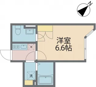 アリビオ立川【1C号室号室】の間取り