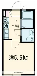 西国分寺エスプリ【1階】の間取り