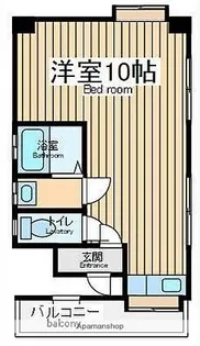 メゾン府中【301号室】の間取り