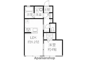 K吉祥寺【1階】の間取り