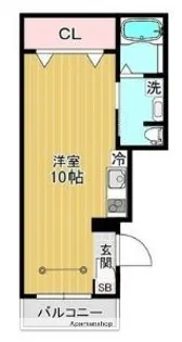 フェリーチェ一橋学園【1階】の間取り