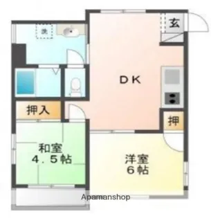 REDEAL国立【3階】の間取り