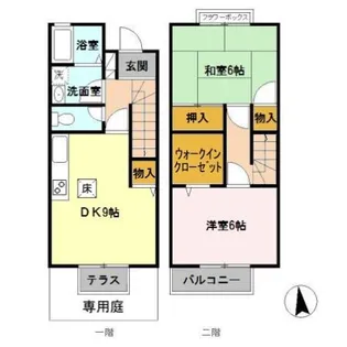 エーデルハイムスズキ A【1階】の間取り