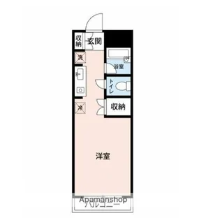 リュクスシティー国分寺【3階】の間取り