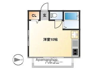 昭和ビル【3階】の間取り