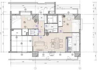 ラフィネ立川【9階】の間取り