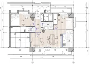 ラフィネ立川【9階】の間取り