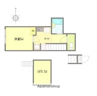 サザンロード国分寺【2階】の間取り