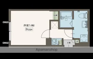 エイグラン一橋学園【2階】の間取り