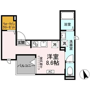 Bell Ⅱ【2階】の間取り