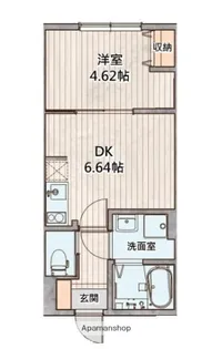 AGRANDE TACHIKAWA【1階】の間取り