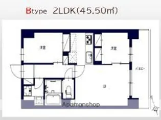 センチュリー八王子ルミエール【10階】の間取り