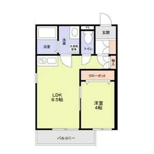 KAYU MANIS【1階】の間取り